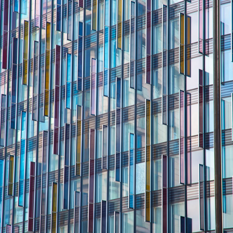 Abstract view of Park Plaza, London